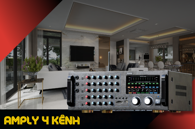 Amply 4 kênh