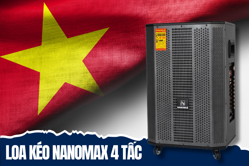 Loa kéo Nanomax 4 tấc 