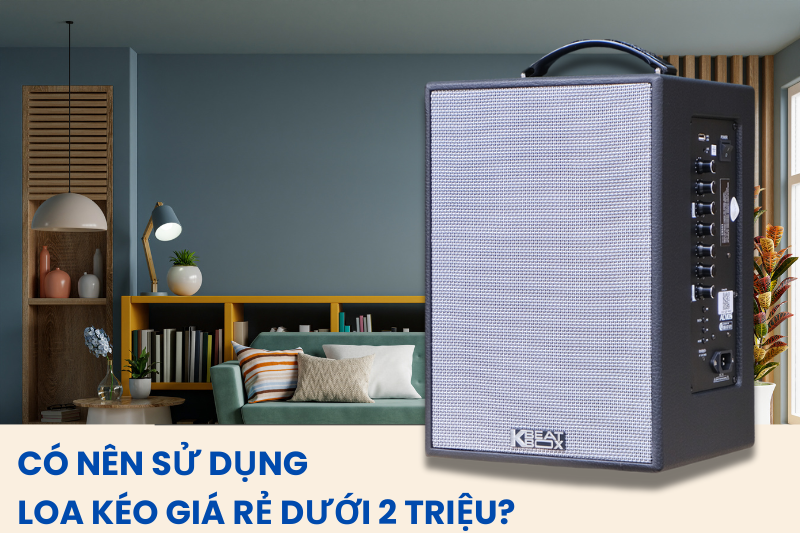 2 co nen su dung loa keo gia re duoi 2 trieu