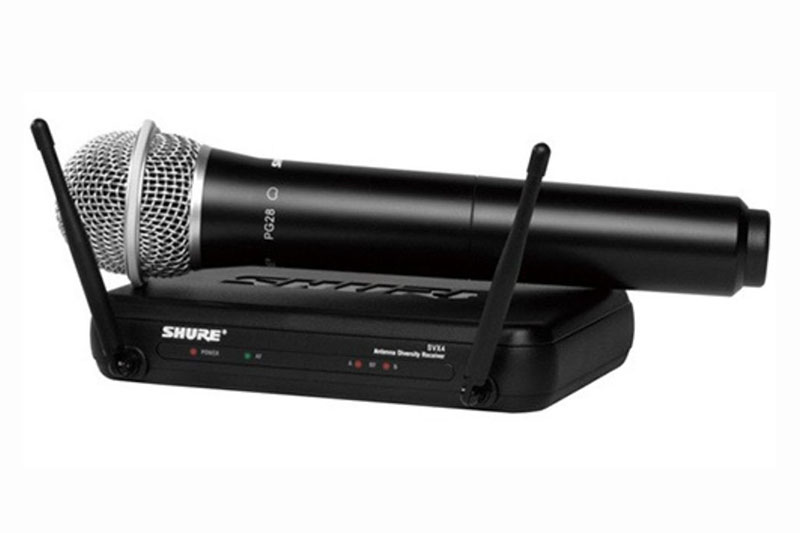2 micro vhf shure svx24 pg28