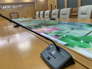 Alternative view of Dự án lắp đặt âm thanh phòng họp cho Agribank Hải Dương