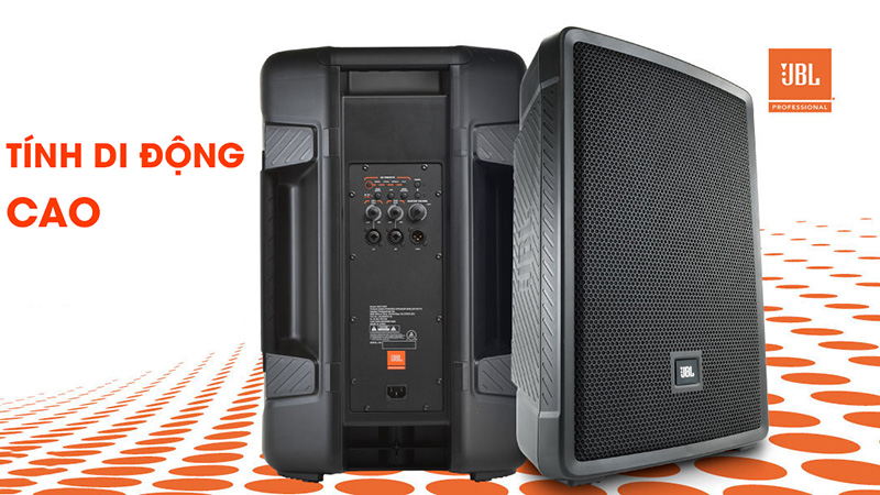 Loa kéo JBL bass 30 có tính di động cao, thích hợp cho nhiều không gian sử dụng 