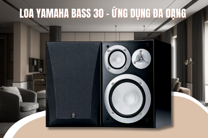 3 loa yamaha bass 30 duoc su dung trong nhieu he thong am thanh