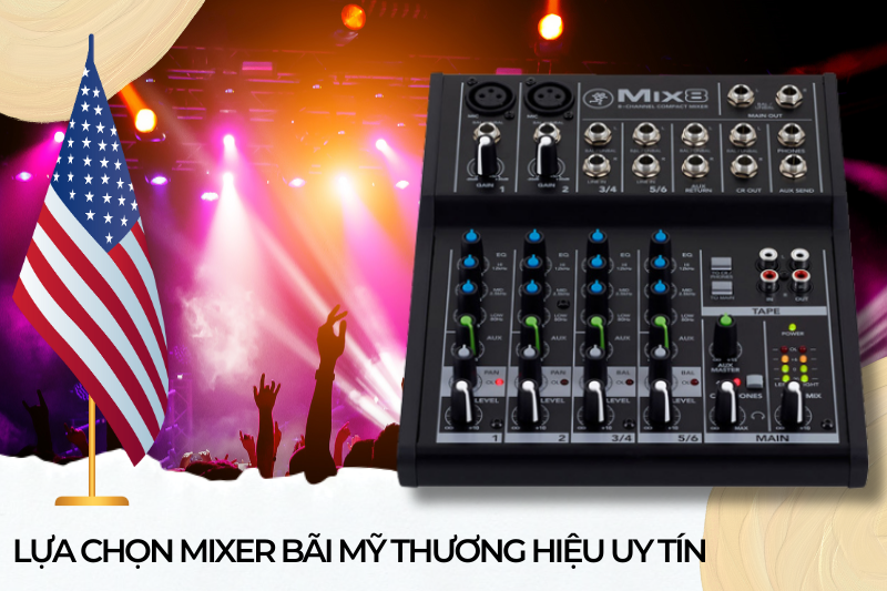 Lựa chọn mixer bãi Mỹ của thương hiệu nổi tiếng Lựa chọn mixer bãi Mỹ của thương hiệu nổi tiếng