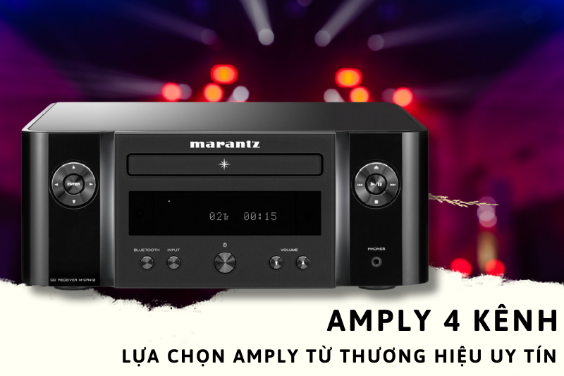 Lựa chọn amply 4 kênh có thương hiệu uy tín 