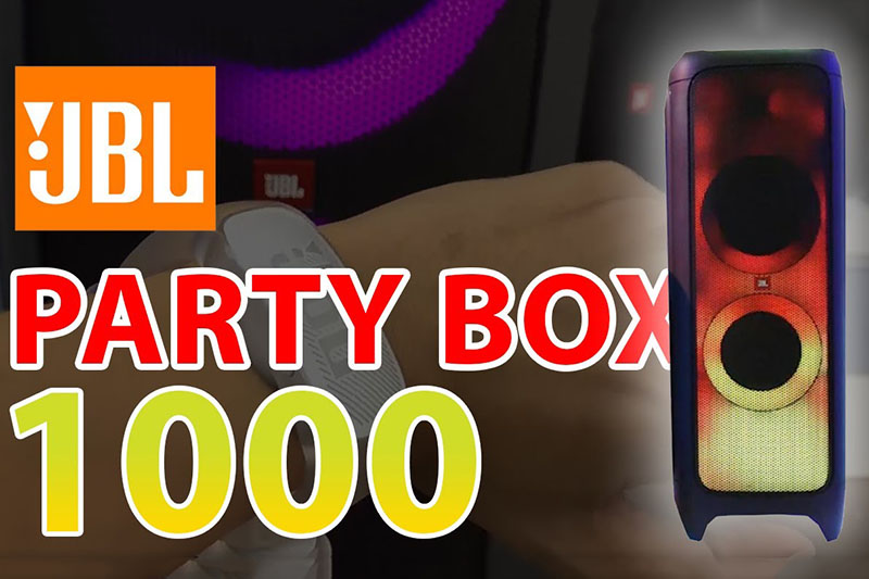 Loa kéo JBL bass 30 PartyBOX 1000: 24.990.000 VND