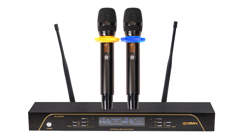 8 micro khong day uhf bik bj u200