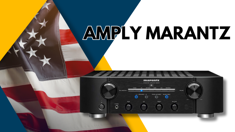 Marantz - Hãng amply nổi tiếng của Mỹ được sử dụng nhiều nhất 