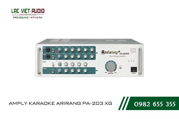 Giới thiệu về thiết bị AMPLY KARAOKE ARIRANG PA-203 XG