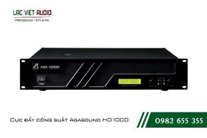 Giới thiệu về sản phẩm Cục đẩy công suất Agasound HD 1000