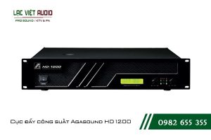 Giới thiệu về sản phẩm Cục đẩy công suất Agasound HD 1200 