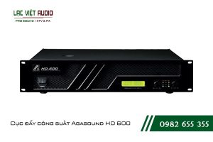 Giới thiệu về sản phẩm Cục đẩy công suất Agasound HD 600