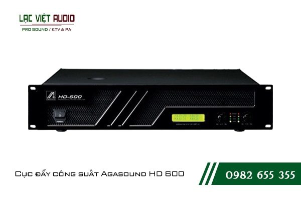 Giới thiệu về sản phẩm Cục đẩy công suất Agasound HD 600