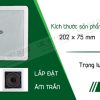 Loa gắn trần ITC T552 5 Thiết kế bên ngoài sang trọng và tinh tế của sản phẩm Loa gắn trần ITC T552