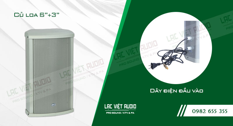 Thiết kế bên ngoài của sản phẩm Loa cột ITC T901P 