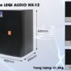 Loa Karaoke LEQI AUDIO NX 12 duoc thiet ke noi bat ngoai hinh bat mat