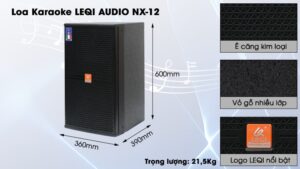 Alternative view of LOA KARAOKE LEQI NX-12