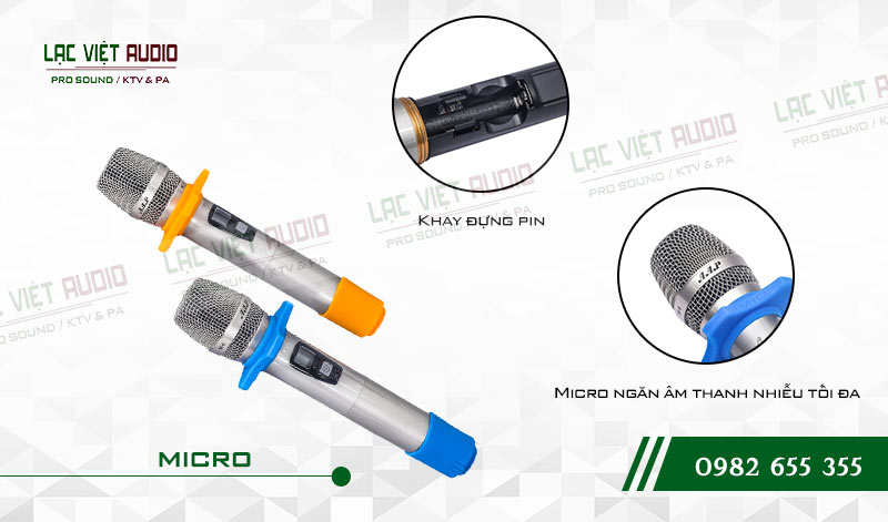 Thiết kế bên ngoài của sản phẩm Micro AAP M6