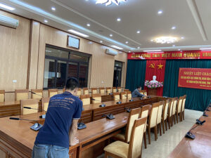 Alternative view of Dự án âm thanh phòng họp UBND huyện Phù Ninh, Phú Thọ