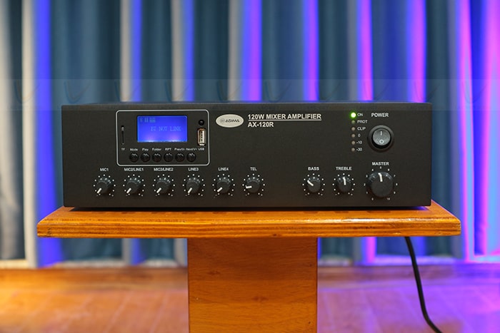 Amply thông báo Asima AX-120R