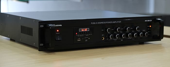 Amply Asima AK-500-Z4 có chức năng tự động bảo vệ