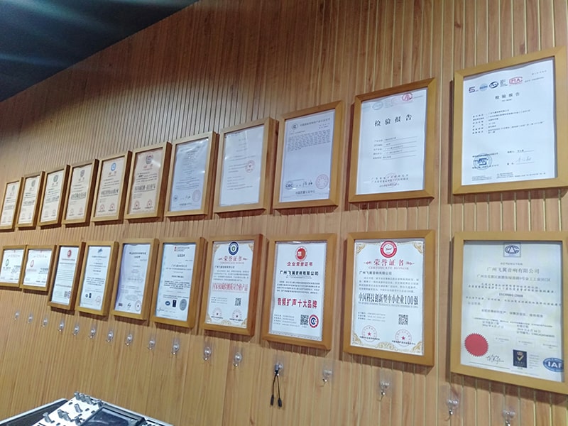 Chứng nhận ISO 9001, xuất xứ của Fony