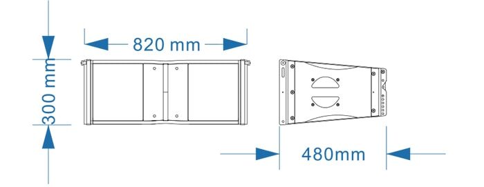 Kích thước của FONY AKS-210 và FONY AKS-210B