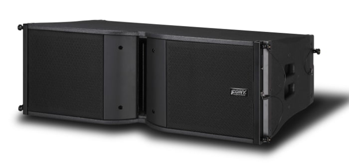 Loa array FONY AKS-210 trang bị 2 củ bass 10 inch