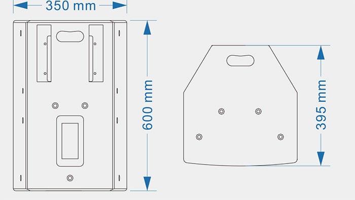 Bản vẽ kích thước loa hội trường FONY GL-812 Bản vẽ kích thước loa hội trường FONY GL-812
