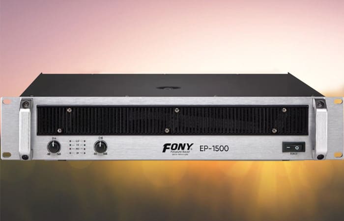 FONY EP1500 có công suất mạnh mẽ, âm thanh trung thực