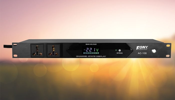 FONY AC-108 có thiết kế nhỏ gọn, dao diện thân thiện với người dùng