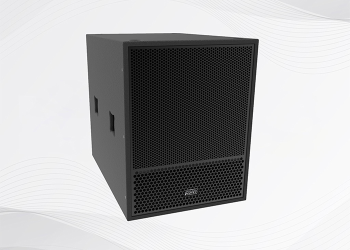 Loa sub FONY S 18 sở hữu thiết kế hiện đại, vỏ thùng gỗ MDF dày chắc chắn