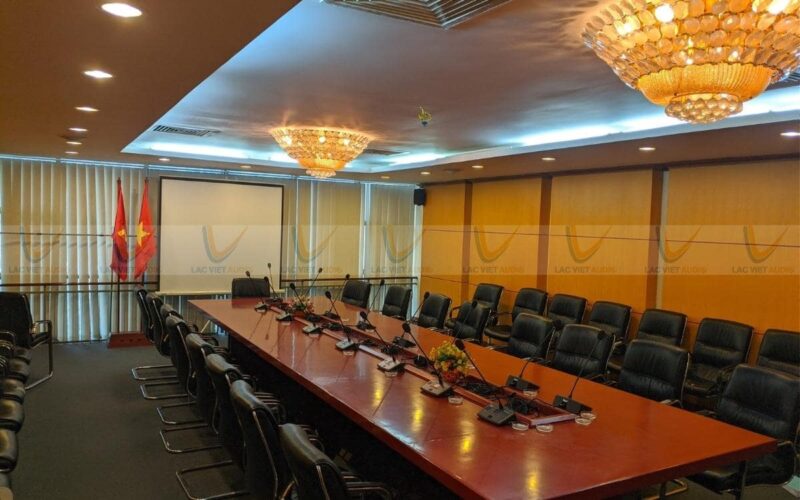Dự án lắp đặt hệ thống âm thanh phòng họp chức năng Bộ Tài nguyên Môi trường