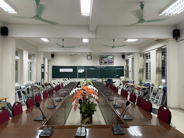 Dự án lắp đặt hệ thống âm thanh phòng họp tại Trung tâm thể thao Mỹ Đình