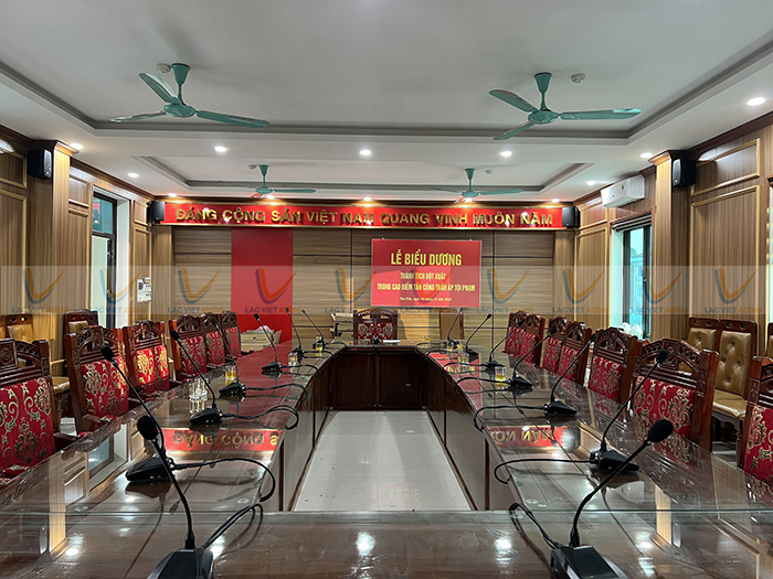 Dự án lắp đặt hệ thống âm thanh phòng họp tại Tam Đảo