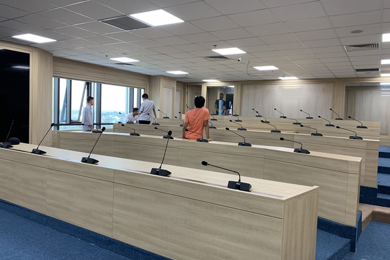 Cấu hình âm thanh phòng họp ITC trên 30MIC