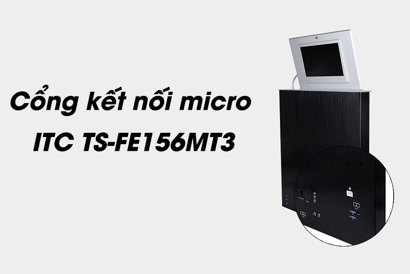 Cổng kết nối của ITC TS-FE156MT3