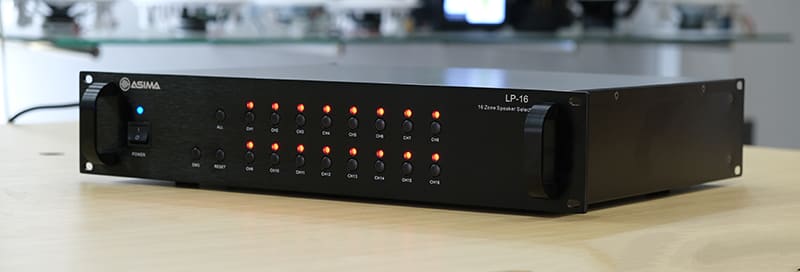 Phân 16 vùng loa tiện lợi
