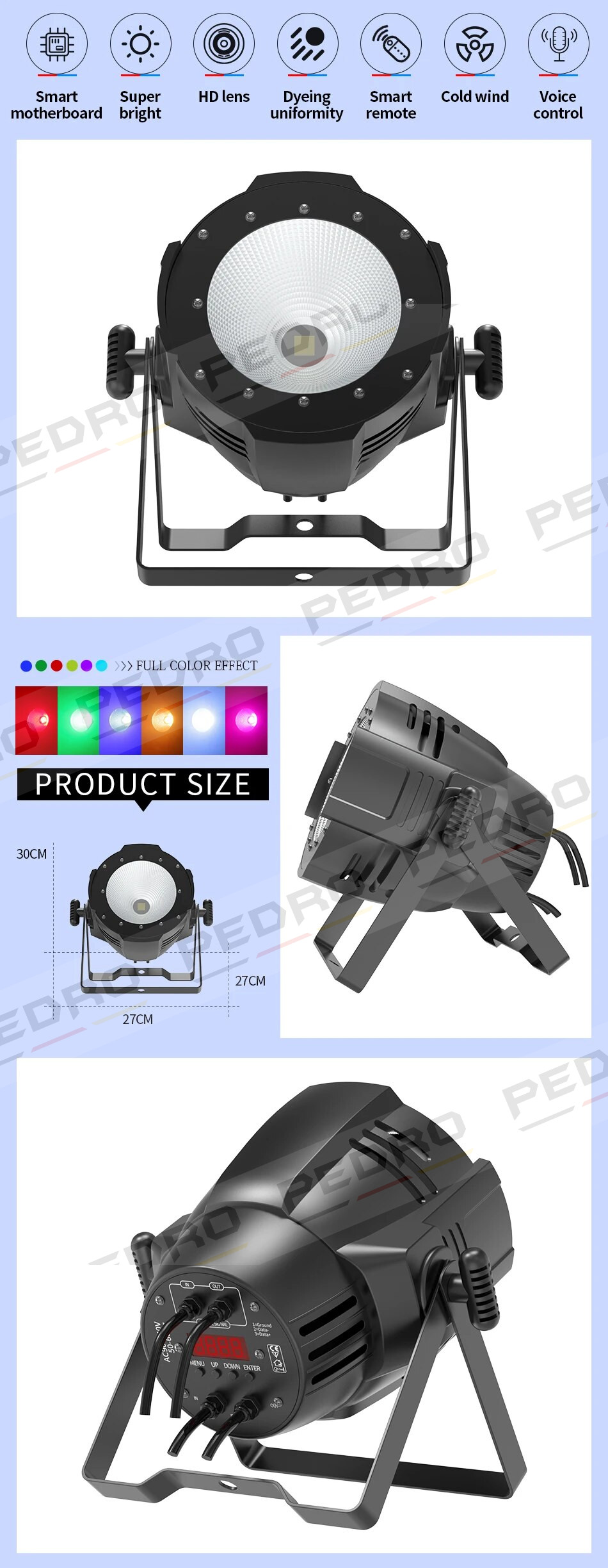 Đèn COB 1 bóng PL-COB1 18 cob 1 eyes pl cob1 1141 2