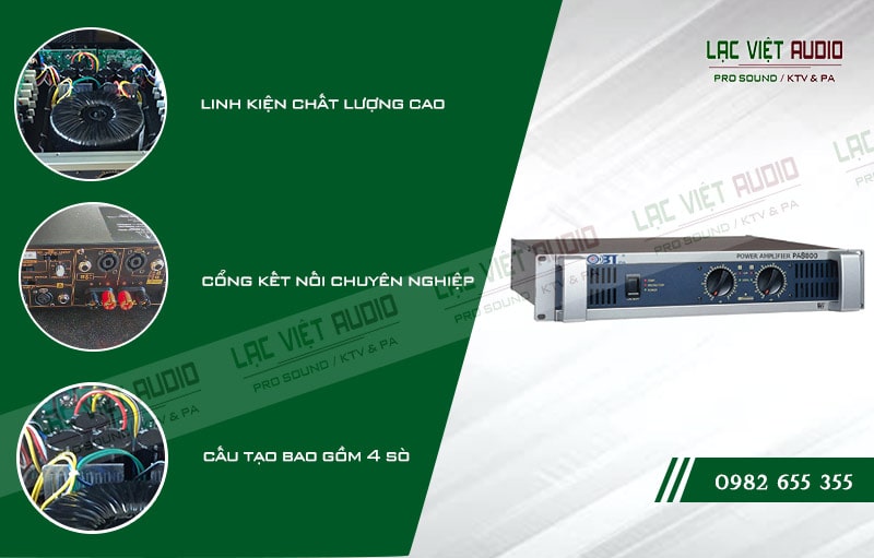 Các đặc điểm nổi bật của sản phẩm Cục đẩy OBT PA8800