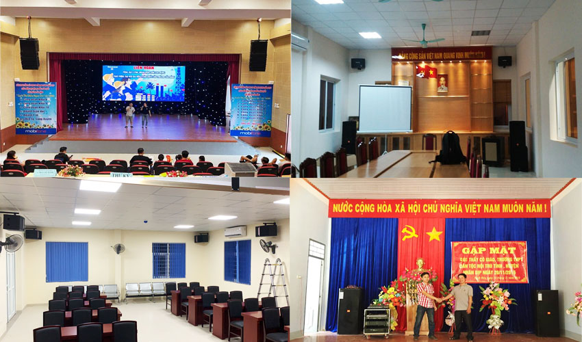 Lạc Việt Audio lắp đặt dự án âm thanh nhà văn hóa