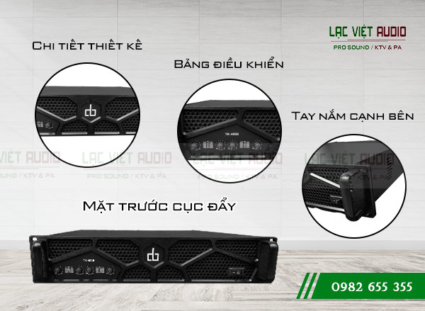 Các thiết bị trong hệ thống âm thanh được lắp đặt cho khách hàng