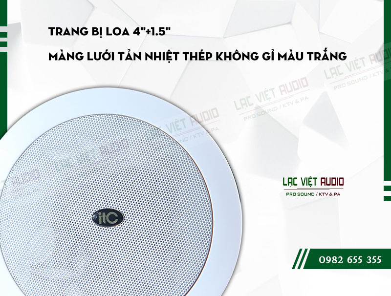 Các đặc điểm nổi bật của sản phẩm Loa gắn trần ITC T205 Các đặc điểm nổi bật của sản phẩm Loa gắn trần ITC T205