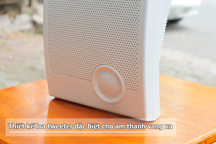 Asima H-510D mang lại chất âm trung thực, rõ ràng, thiết kế đặc biệt giúp treble vang xa hơn