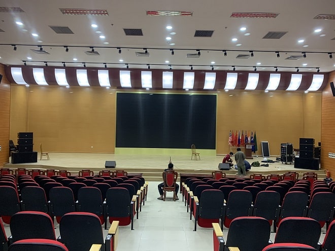 Âm thanh hội trường Đại học Công Nghiệp Dệt May Hà Nội
