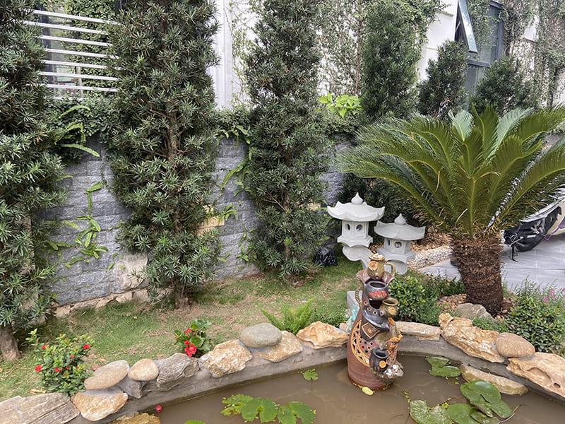 Khuôn viên khu đô thị sang trọng, hiện đại, đẹp mắt