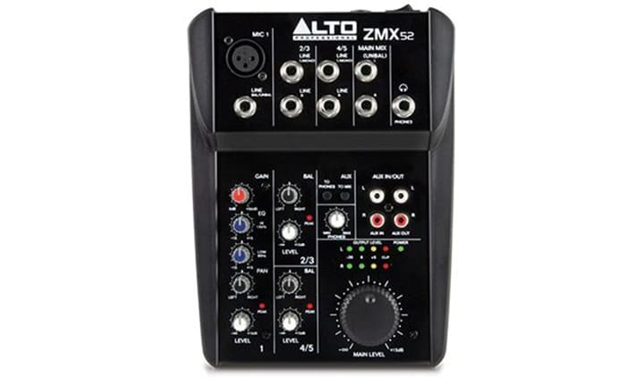 Mixer 2 line Alto ZMX52
