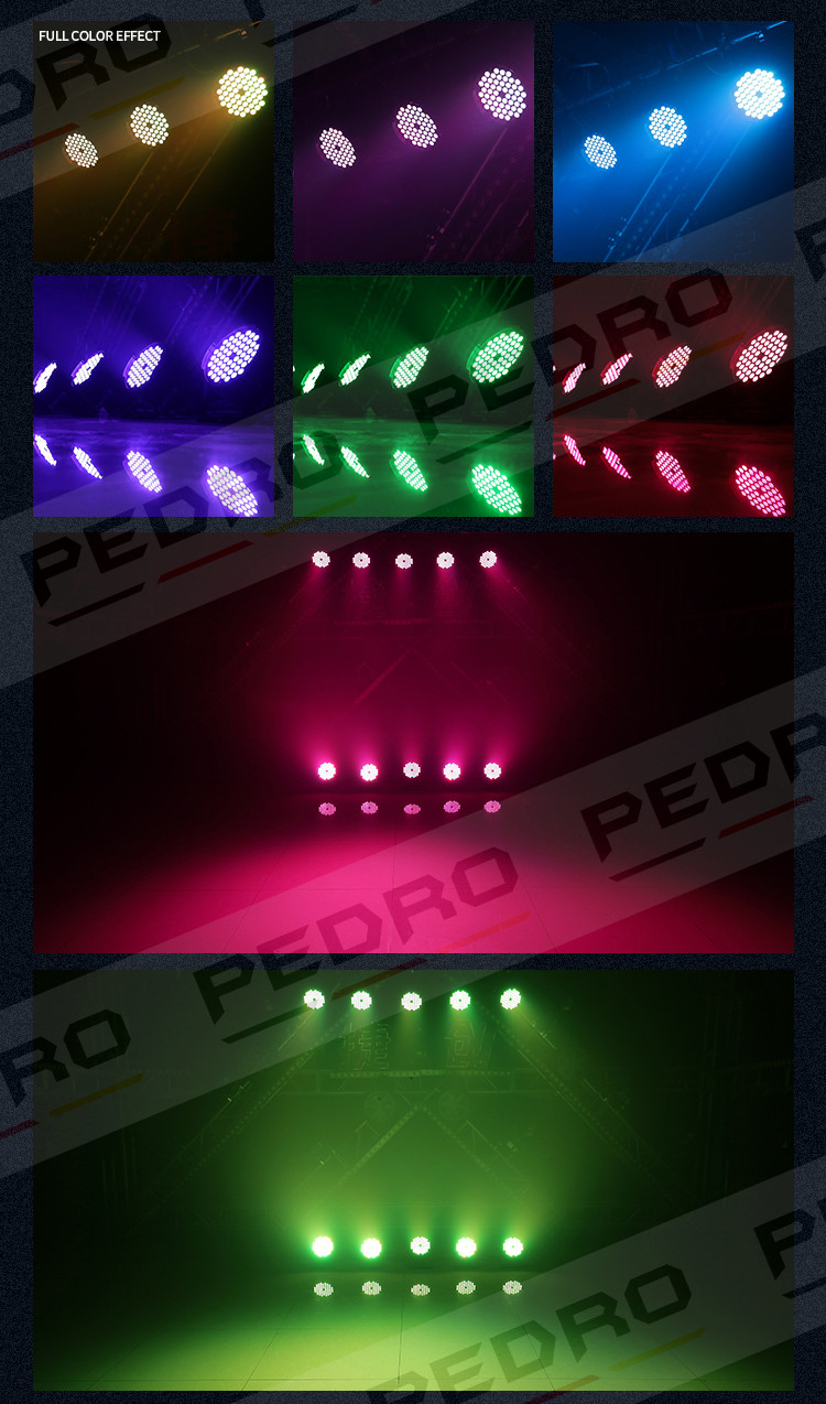 par led 54 eyes remote pl par5403 plus 1323 7