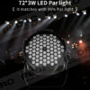 par led 72x3w pl par7203 1329