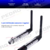 wireless connector dmx male pl pk male 1337
